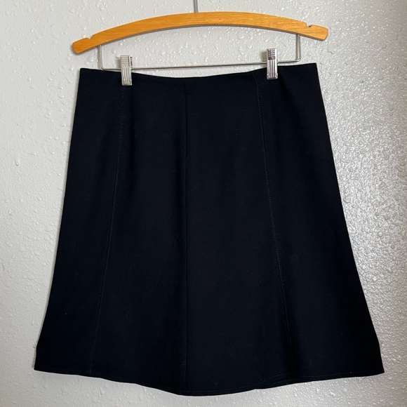J. Crew Dresses & Skirts - J. Crew W Sz.P10 Black A-Line Wool Blend Mini Skirt Japan Career Business